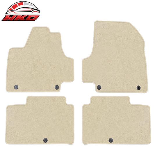 Wholesale 22-24 Hyundai Ioniq 5 4DR Front & Rear Floor Mats Carpet Nylon 4PCS - Beige