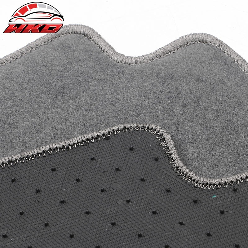 Wholesale 22-24 Hyundai Ioniq 5 4DR Front & Rear Floor Mats Carpet Nylon 4PCS - Gray - Wikond Auto