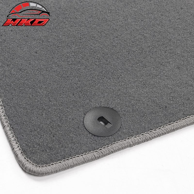 Wholesale 22-24 Hyundai Ioniq 5 4DR Front & Rear Floor Mats Carpet Nylon 4PCS - Gray - Wikond Auto