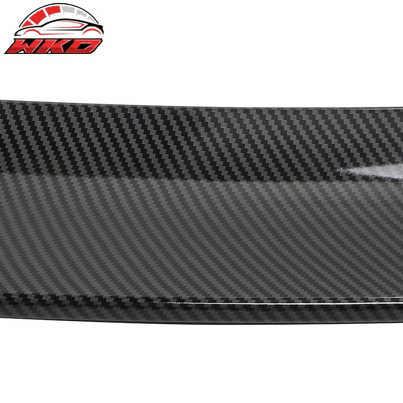 For 22-25 Hyundai Ioniq 5 N ABS Trunk Spoiler Middle Lip Carbon Fiber Print