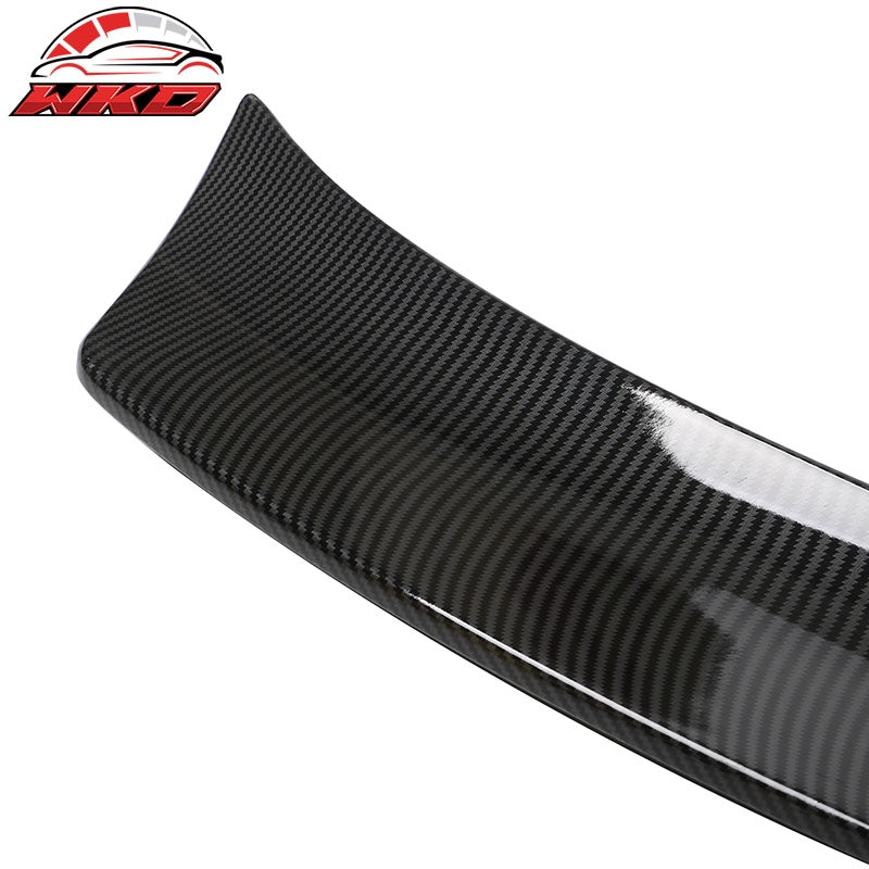 For 22-25 Hyundai Ioniq 5 N ABS Trunk Spoiler Middle Lip Carbon Fiber Print