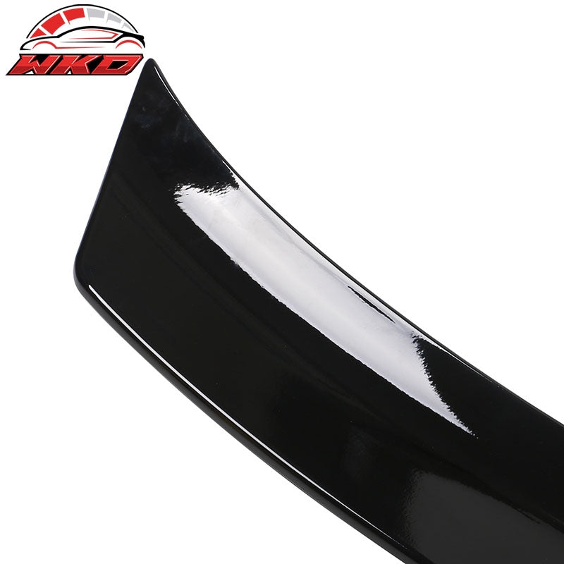 Fits 22-25 Hyundai Ioniq 5 N ABS Add-on Trunk Spoiler Middle Lip Gloss Black