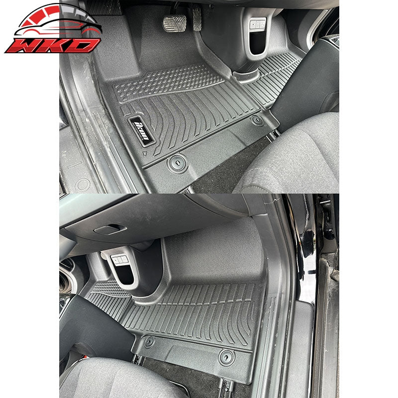 Fits 25-26 Hyundai Ioniq 5 W/Fixed Console TPE 3D Floor Mats Cargo Liner Carpets