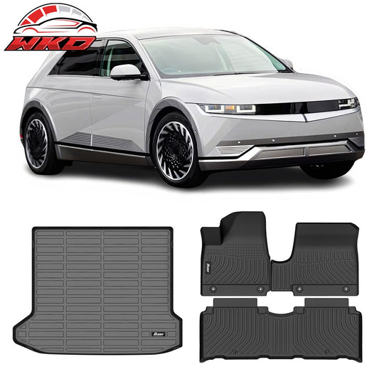 Wholesale 22-24 Hyundai Ioniq 5 All Weather 3D Floor Mat Carpet Trunk Cargo Liner TPE