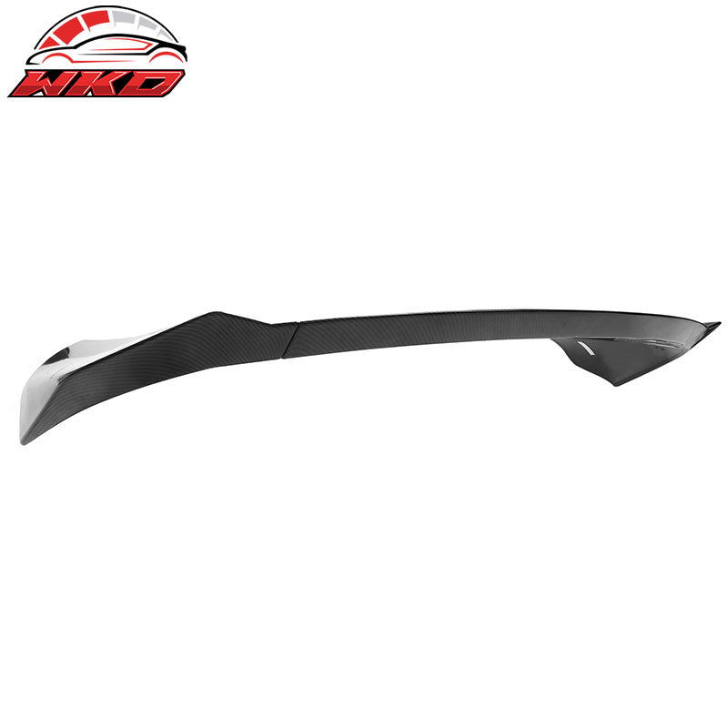 For 22-24 Hyundai Ioniq 5 Carbon Fiber Print IKON Rear Roof Spoiler Wing ABS 3PC