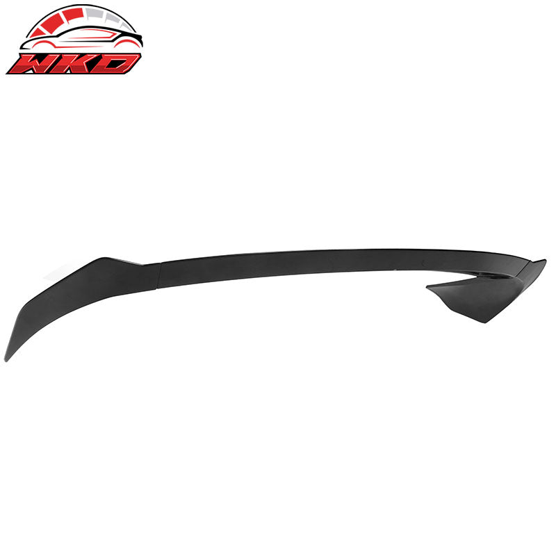 Fits 22-24 Hyundai Ioniq 5 IKON Style Matte Black Rear Roof Spoiler Wing ABS 3PC