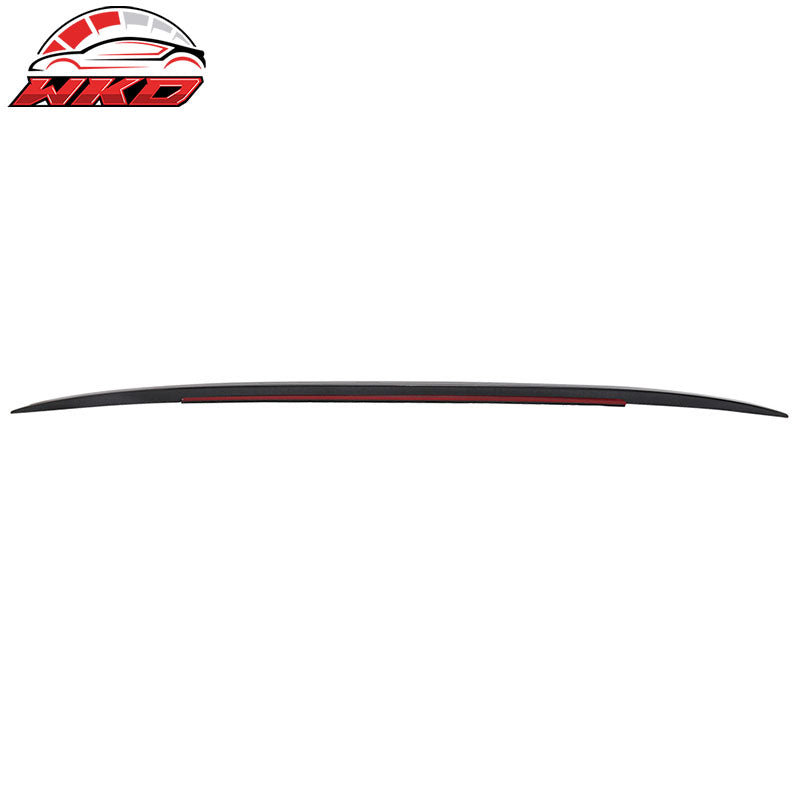 Fits 15-17 Hyundai Sonata OE Style Roof Spoiler W/LED Brake Light Gloss Black
