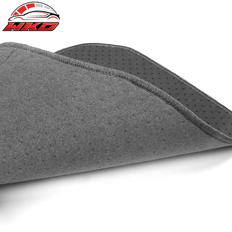Fits 11-14 Hyundai Sonata Car Floor Mats Liner Front Rear Nylon Grey Carpet 4PC