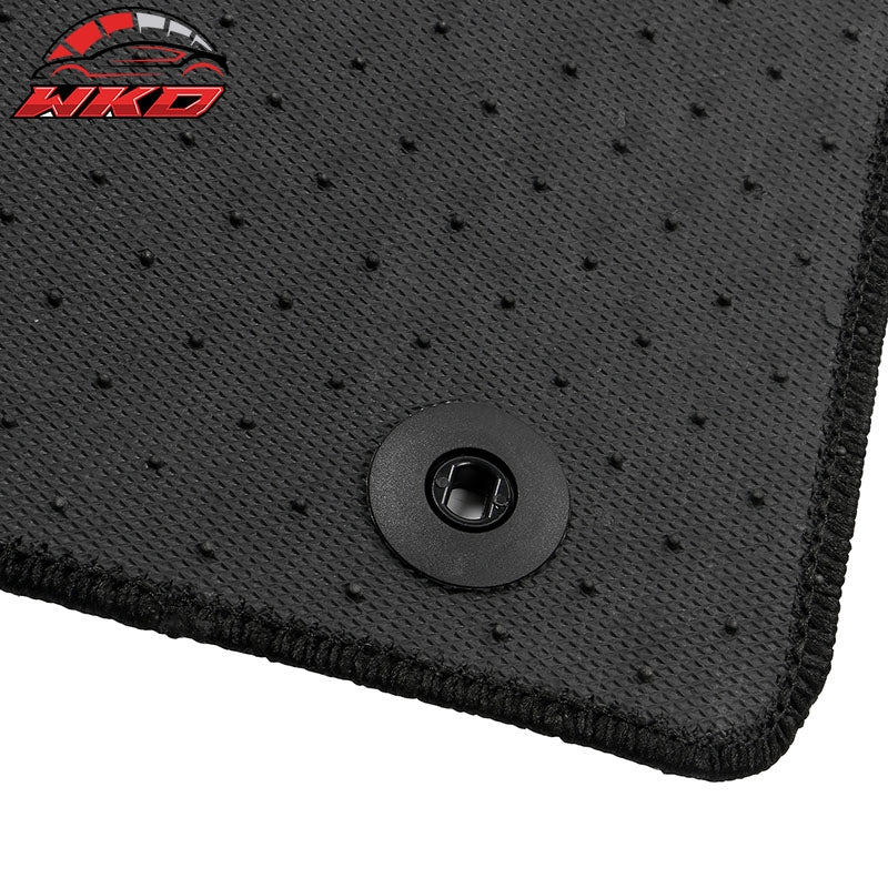 Fits 20-26 Hyundai Sonata 21-26 Kia K5 Anti-Slip Floor Mats Carpet Nylon - Black