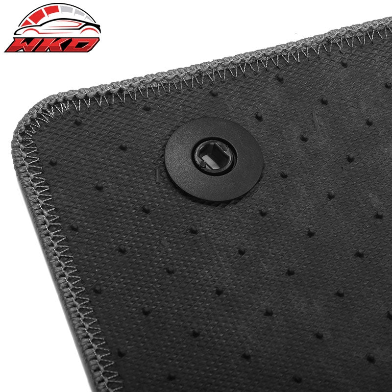 Fits 20-26 Hyundai Sonata 21-26 Kia K5 Anti-Slip Floor Mats Carpet Nylon - Gray
