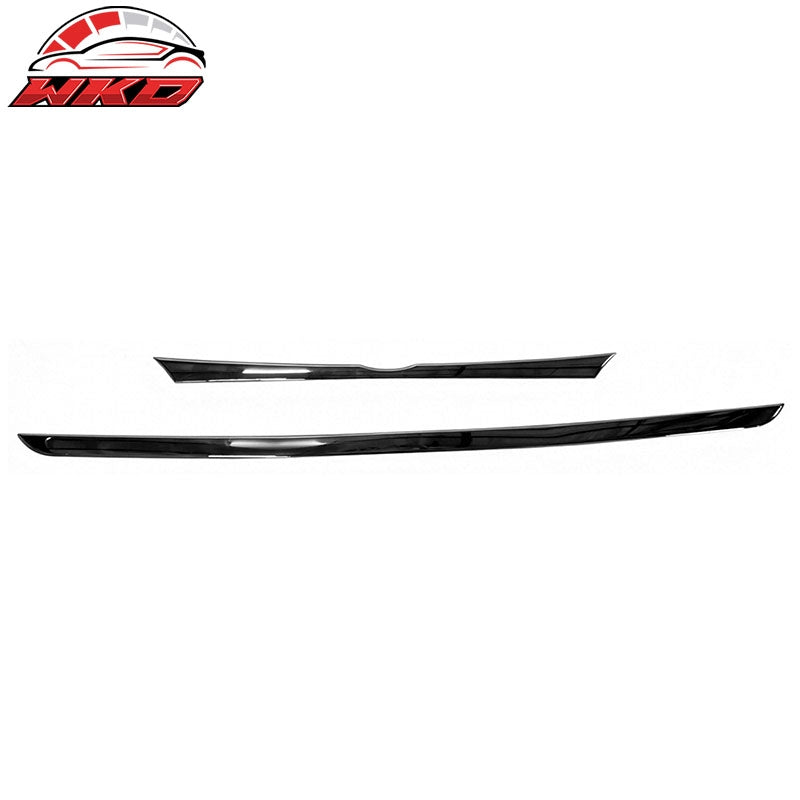 Wholesale Fits 15-16 Hyundai Sonata Rear Trunk Lid Molding Cover Panel Trim Chrome 2PCS
