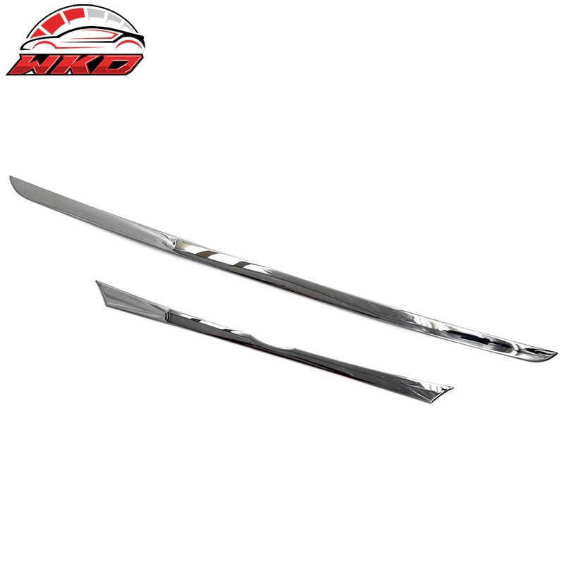 For 2014-2017 Hyundai Sonata 2PCS Tail Trunk Garnish Decorative Trims Chrome ABS