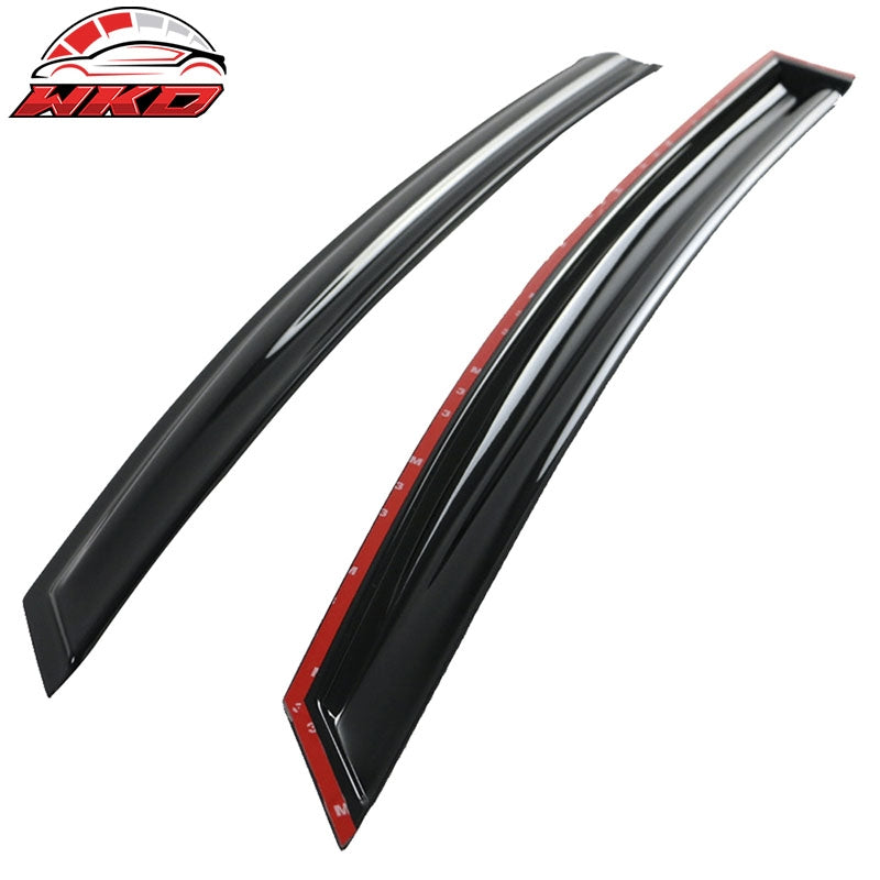 Fits 11-14 Hyundai Sonata Mugen Style Acrylic Window Visors 4Pc Set