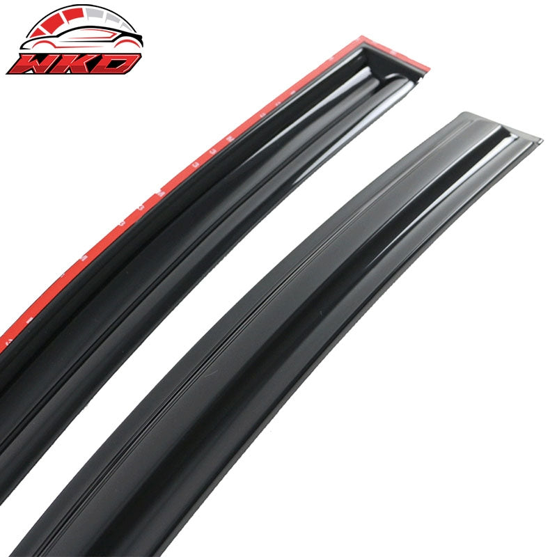 Fits 11-14 Hyundai Sonata Mugen Style Acrylic Window Visors 4Pc Set