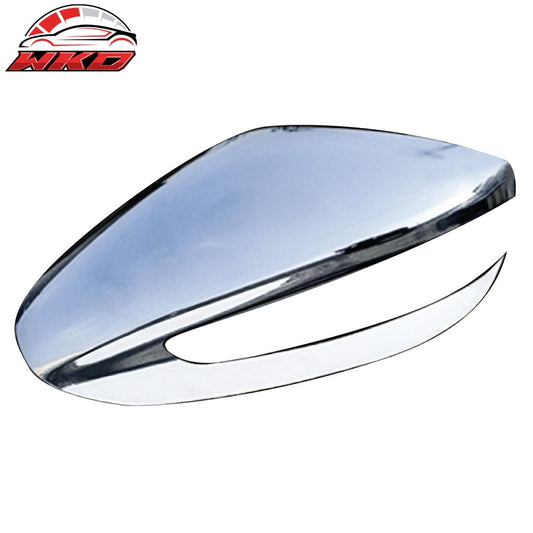 Wholesale 11-14 Hyundai Sonata Limited 2PCS Side Mirror Cover W/Light Cut Out Chrome