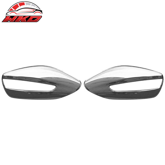 Wholesale 11-14 Hyundai Sonata Side Rear View Mirror Covers Replacement Chrome ABS