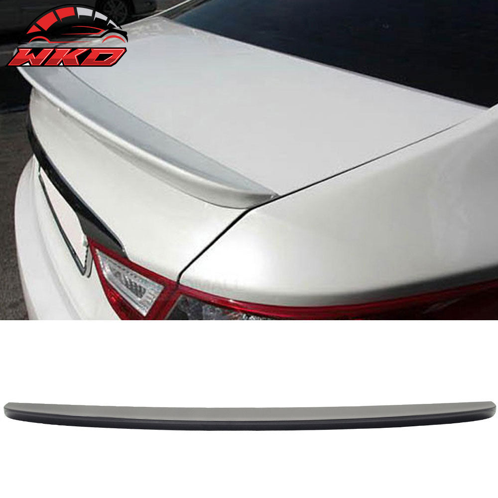 Fits 11-14 Hyundai YF Sonata 4Dr DTO Style Rear Trunk Spoiler Wing Lip Unpainted