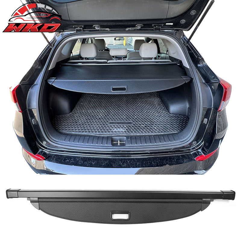 Fits 16-21 Hyundai Tucson Retractable Rear Trunk Area Cargo Cover Privacy Shade