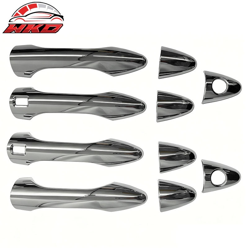 Wholesale 10-15 Hyundai Tucson Chrome Side Door Handle Cover ABS w/ 1 or 2 Keyholes