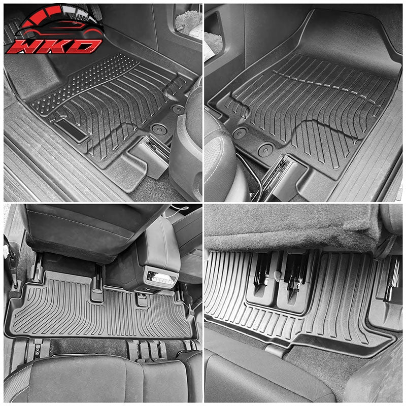 Fits 22-26 INFINITI QX60 7 Seats TPE Waterproof 3D Backrest + Floor + Trunk Mats