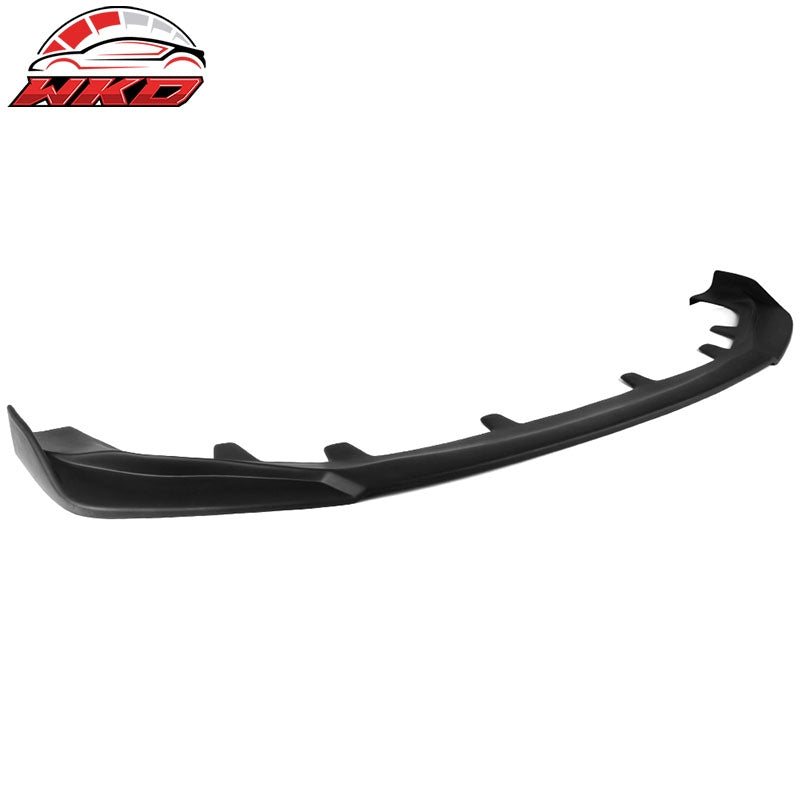 Fits 14-16 IS250 IS300 IS350 F Sport Front Bumper Lip Spoiler Unpainted Black PP