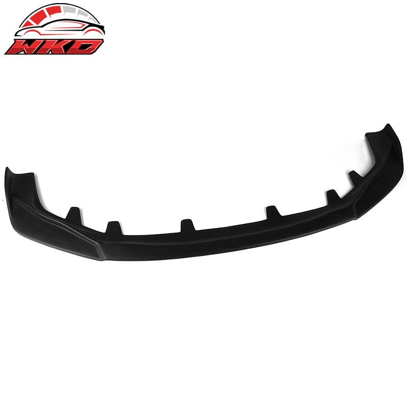 Fits 14-16 IS250 IS300 IS350 F Sport Front Bumper Lip Spoiler Unpainted Black PP