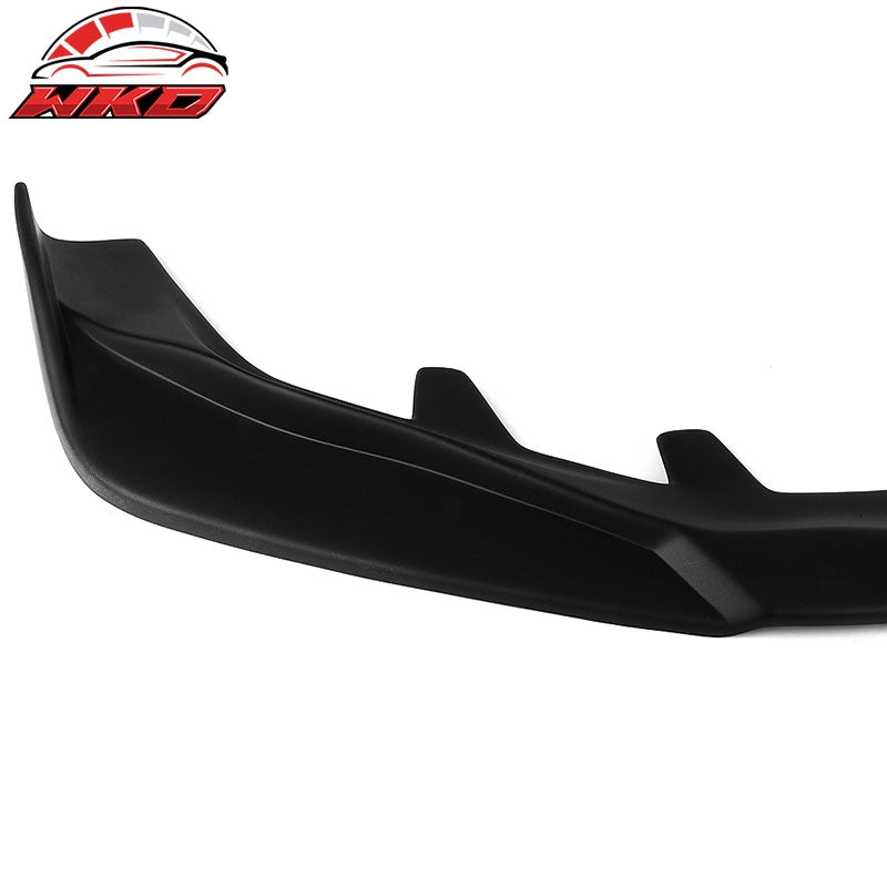 Fits 14-16 IS250 IS300 IS350 F Sport Front Bumper Lip Spoiler Unpainted Black PP
