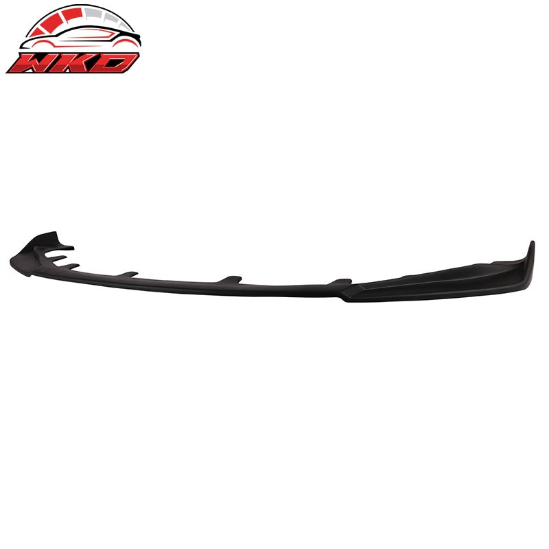 Fits 14-16 IS250 IS300 IS350 F Sport Front Bumper Lip Spoiler Unpainted Black PP