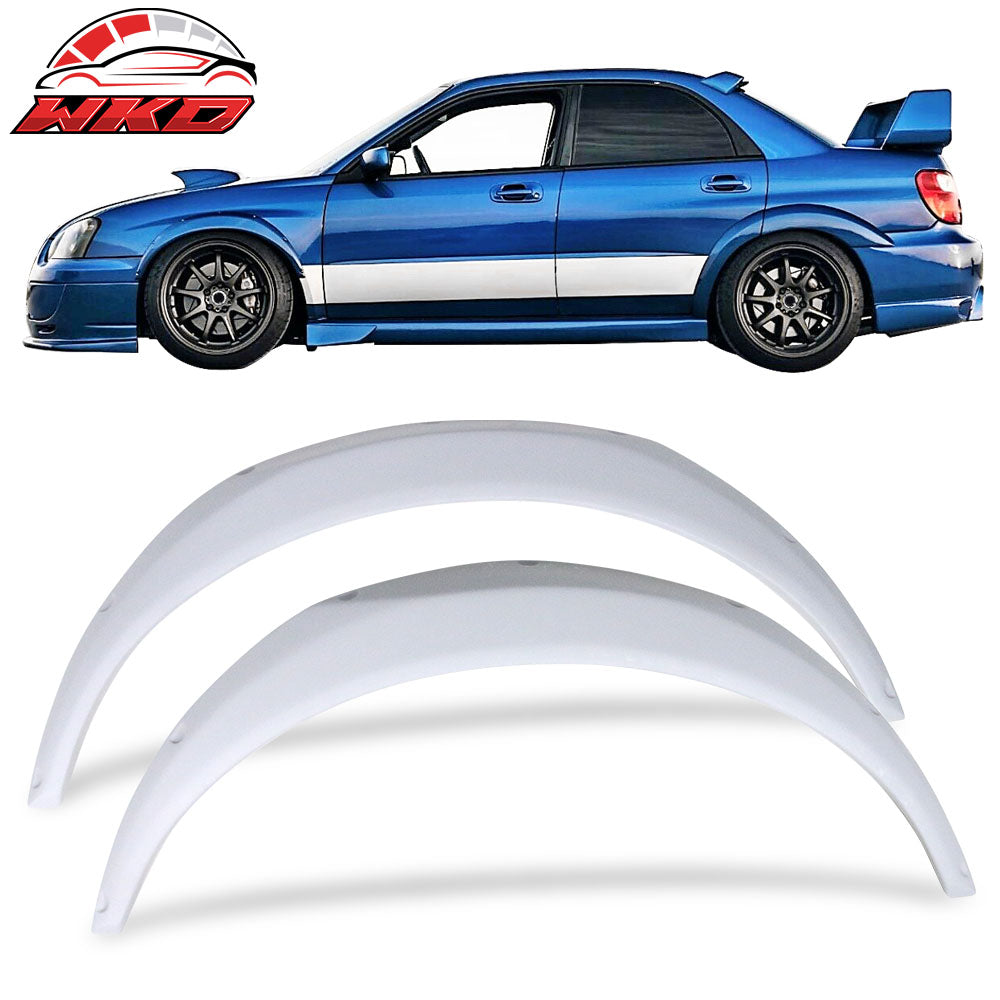Fits 02-07 Subaru Impreza WRX STi Front Fender Flares Kits FRP