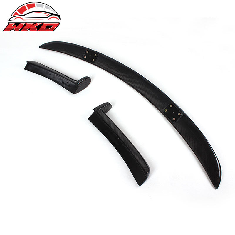 Fits 09-12 Infiniti FX35 FX50 VE Style Rear Roof Spoiler Wing Matte Carbon Fiber