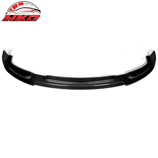 Wholesale 10-13 Infiniti G37 V36 Sedan Only Front Bumper Lip Full Carbon Fiber CF - Wikond Auto