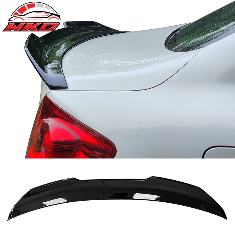 Wholesale 09-15 Infiniti G37 G25 Q40 4DR Trunk Spoiler Wing Gloss Black PSM Style ABS