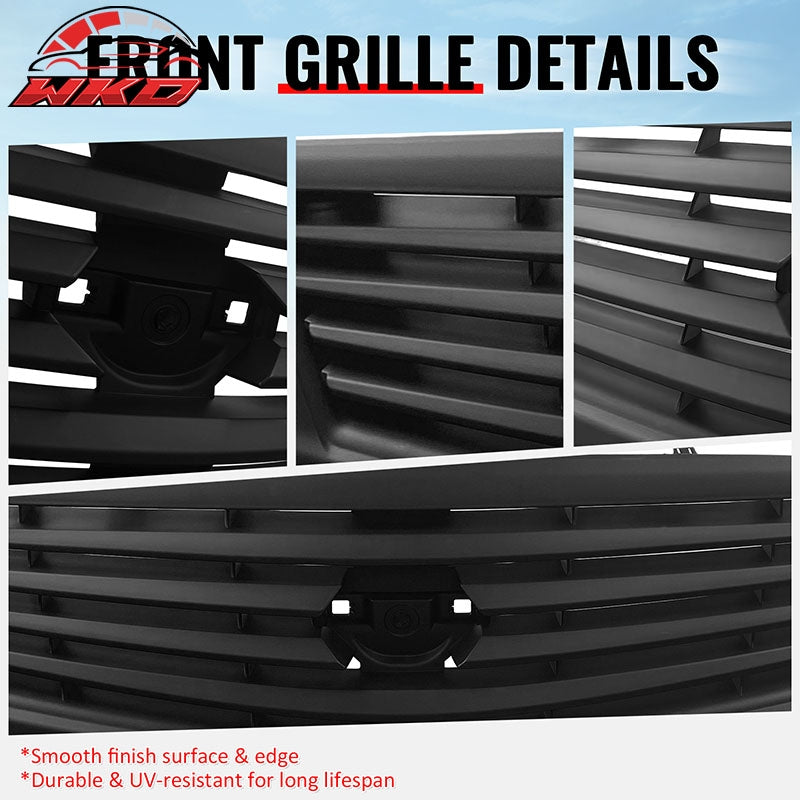 Wholesale 10-15 Infiniti G37 G25 Q40 Sedan OE Style Front Upper Grille Matte Black - Wikond Auto