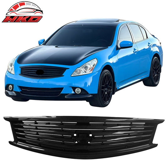 Wholesale 10-15 Infiniti G37 G25 Q40 Sedan OE Style Upper Grille Carbon Fiber Print - Wikond Auto