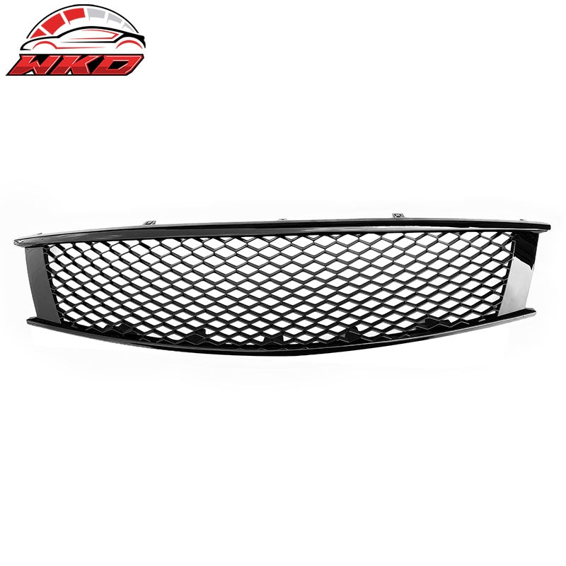 Wholesale 08-15 Infiniti G37 Q60 Coupe Honeycomb Style Upper Grille Gloss Black ABS - Wikond Auto
