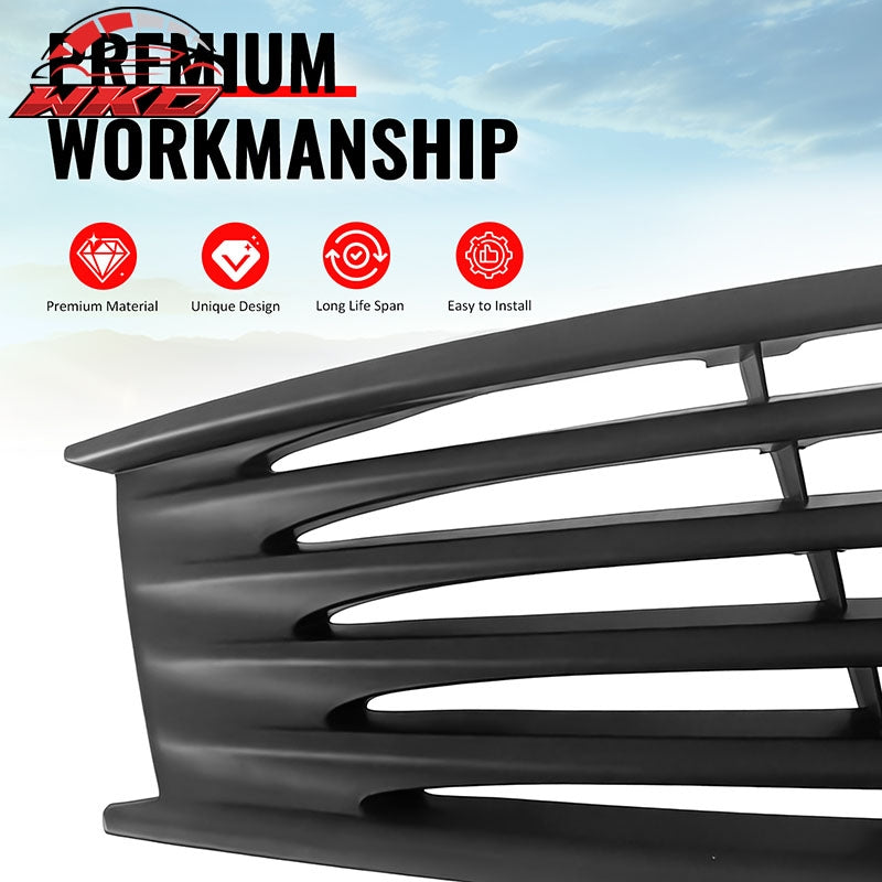 Wholesale 08-15 Infiniti G37 Q60 Coupe OE Style Front Upper Grille Matte Black ABS - Wikond Auto