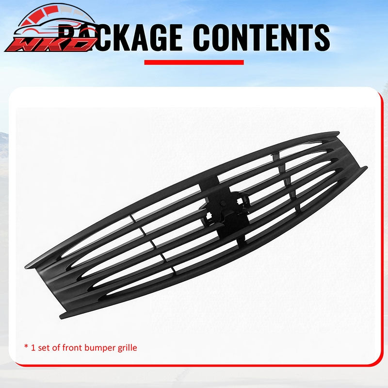 Wholesale 08-15 Infiniti G37 Q60 Coupe OE Style Front Upper Grille Matte Black ABS - Wikond Auto
