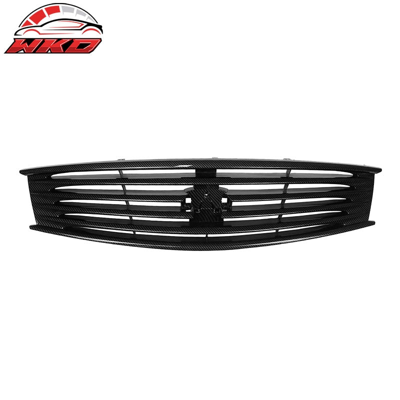 Wholesale 08-15 Infiniti G37 Q60 Coupe OE Style Upper Grille Carbon Fiber Print ABS - Wikond Auto