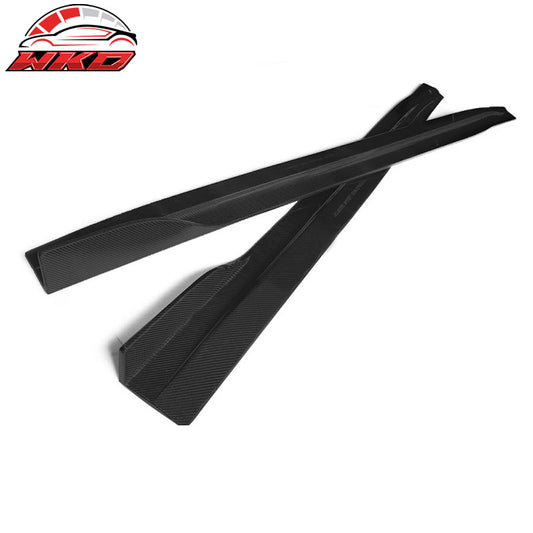 Wholesale 08-13 Infiniti G37 V36 Coupe JC Style 2PCS Side Skirts Matte Carbon Fiber