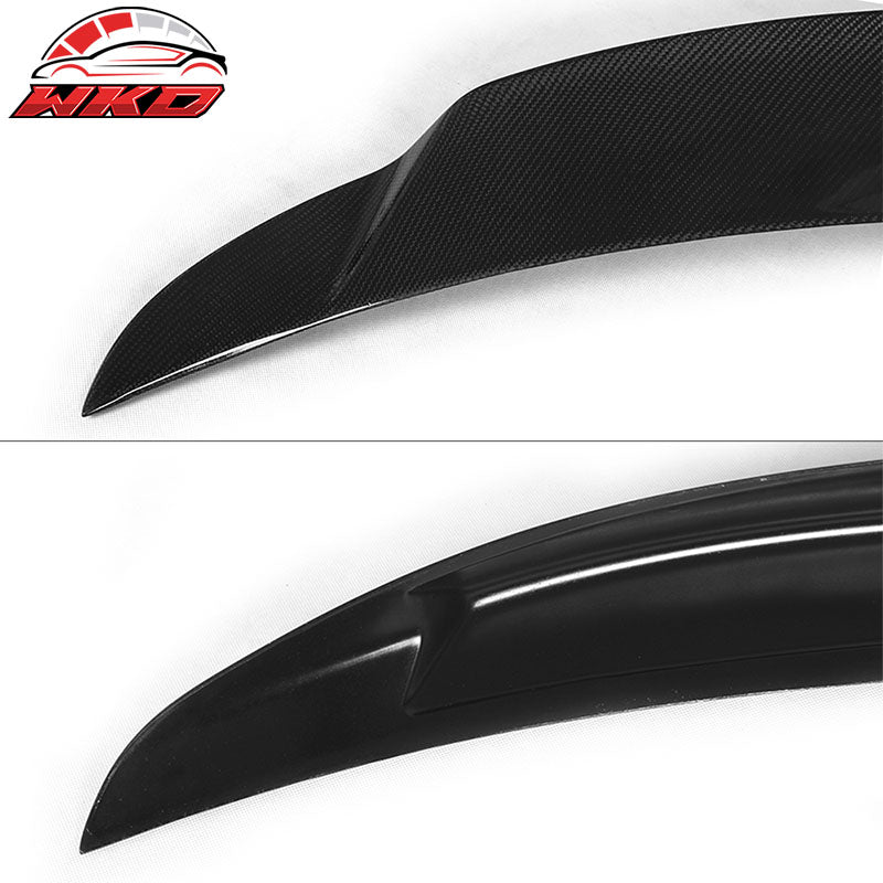Fits 08-13 Infiniti G37 V36 Coupe JDM Style Trunk Spoiler Matte Carbon Fiber