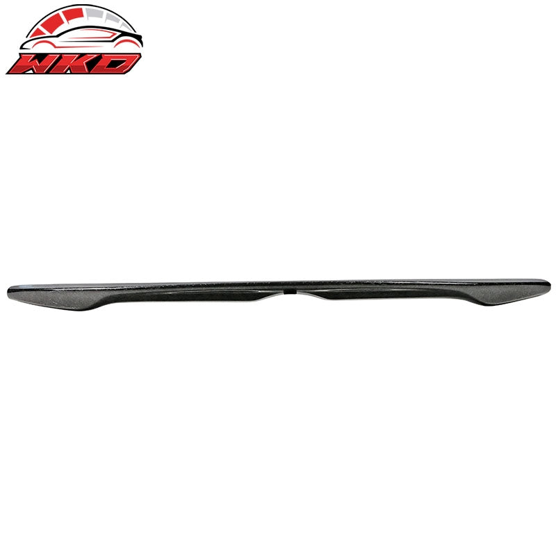 Fits 14-24 Infiniti Q50 Japanese Style Trunk Spoiler - Matte Forged Carbon Fiber