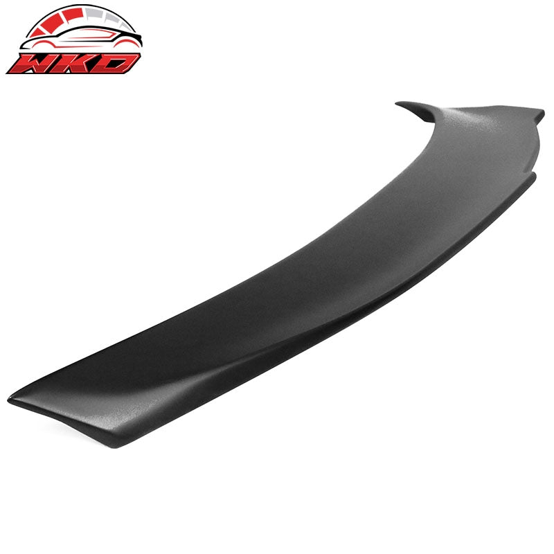 Fits 14-24 Infiniti Q50 PSM Style Rear Trunk Spoiler Wing Lip ABS Matte Black