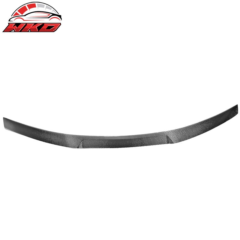 Fits 14-24 Infiniti Q50 Real Carbon Fiber Rear Trunk Spoiler Wing M4 Style