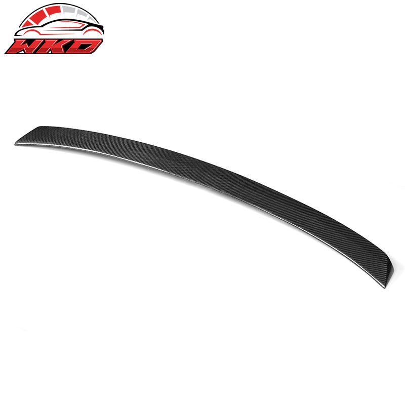 Fits 14-24 Infiniti Q50 V37 ST Roof Spoiler Matte Carbon Fiber