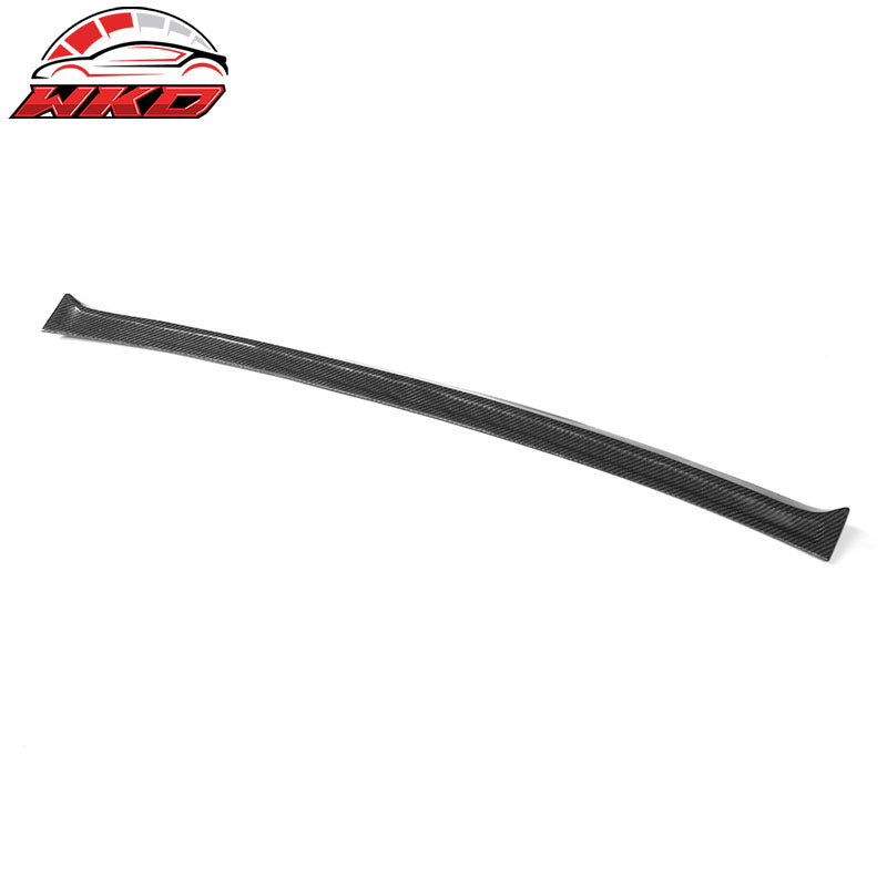 Fits 14-24 Infiniti Q50 V37 ST Roof Spoiler Matte Carbon Fiber