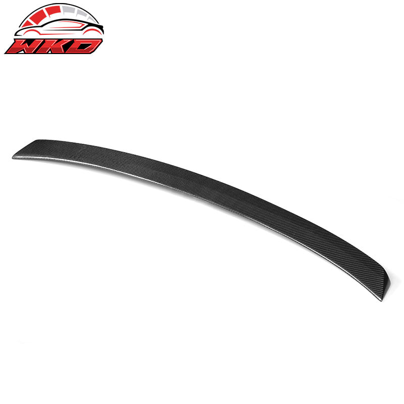 Fits 14-24 Infiniti Q50 V37 ST Style Rear Roof Spoiler Wing Real Carbon Fiber CF