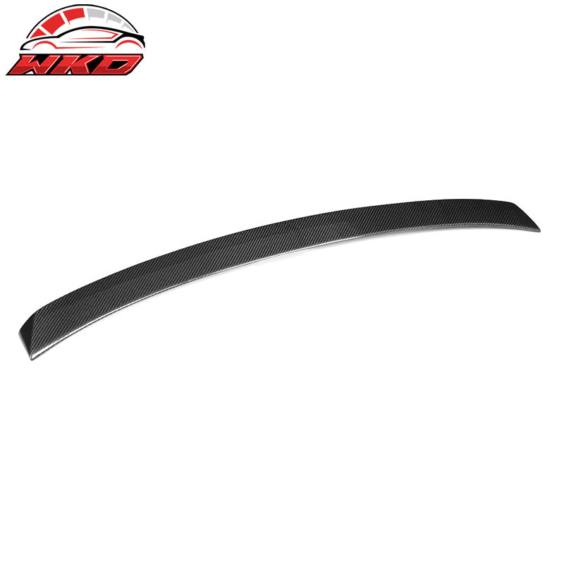 Fits 14-24 Infiniti Q50 V37 ST Style Rear Roof Spoiler Wing Real Carbon Fiber CF