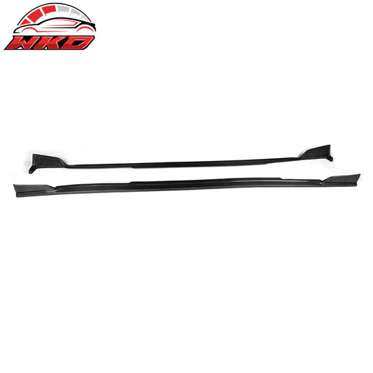 Wholesale 14-18 Infiniti Q50 V37 ST Style 2PCS Side Skirts Extension Carbon Fiber CF