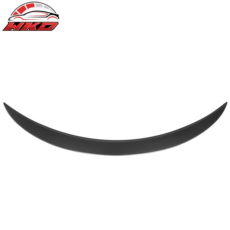 Fits 17-22 Infiniti Q60 X Style High Kick Rear Trunk Spoiler Wing Matte Black