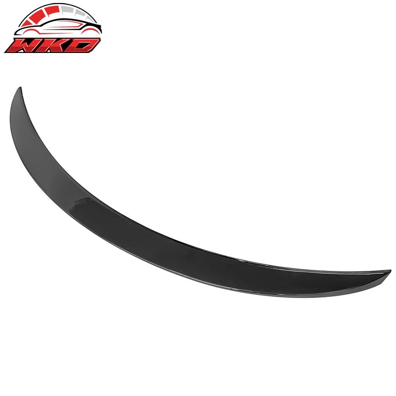 Fits 17-22 Infiniti Q60 X Style Highkick Rear Trunk Spoiler Wing ABS Gloss Black
